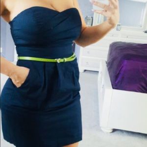 Strapless dress